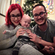 Vivi and her parents